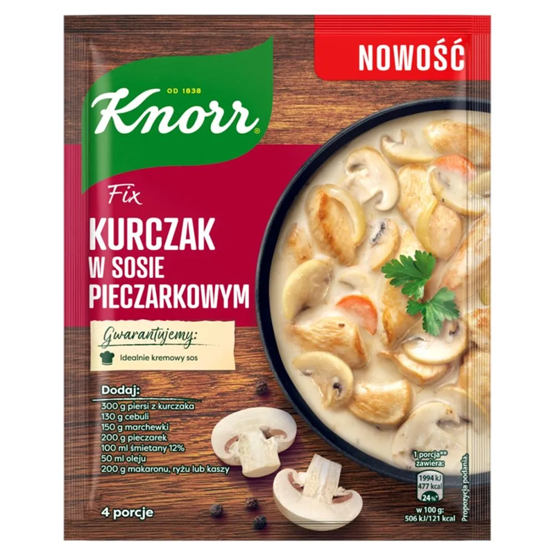 Kurczak w sosie pieczarkowym picture