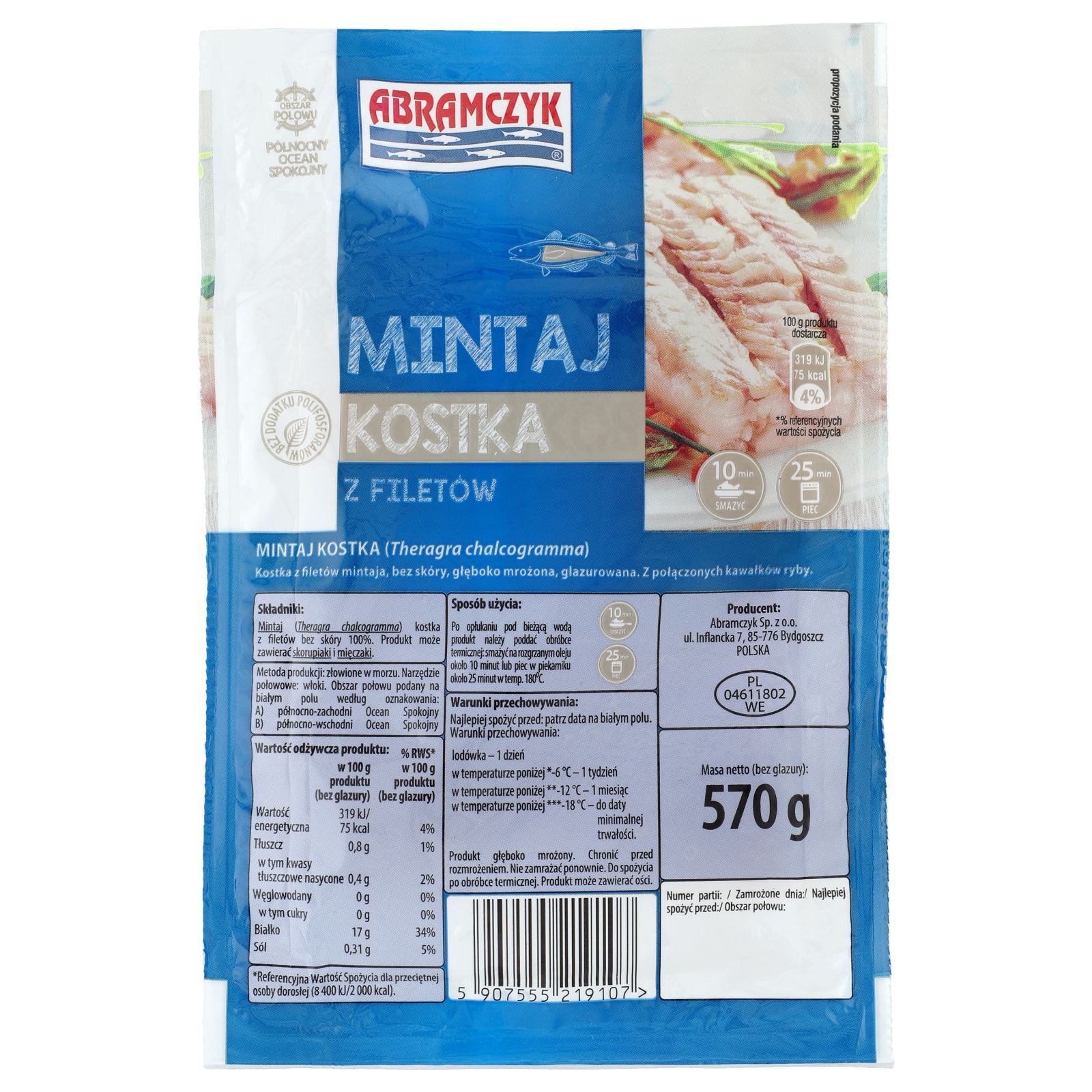 Mintaj kostka picture