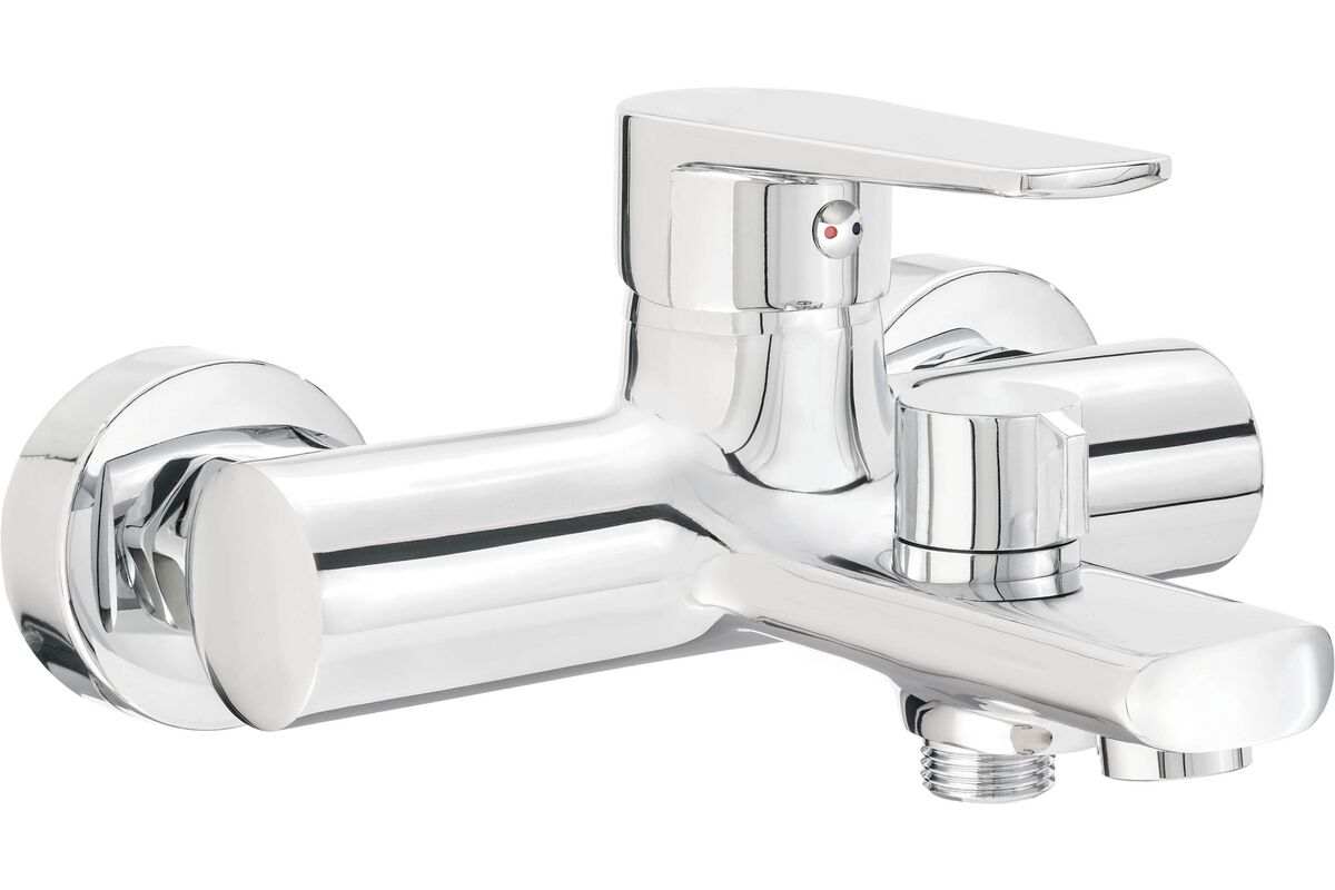 Bateria wannowa tubo chrom picture