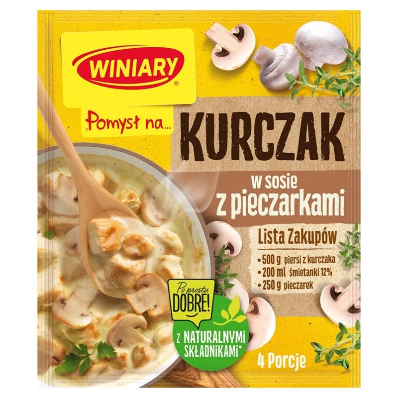 Kurczak w sosie z pieczarkami picture