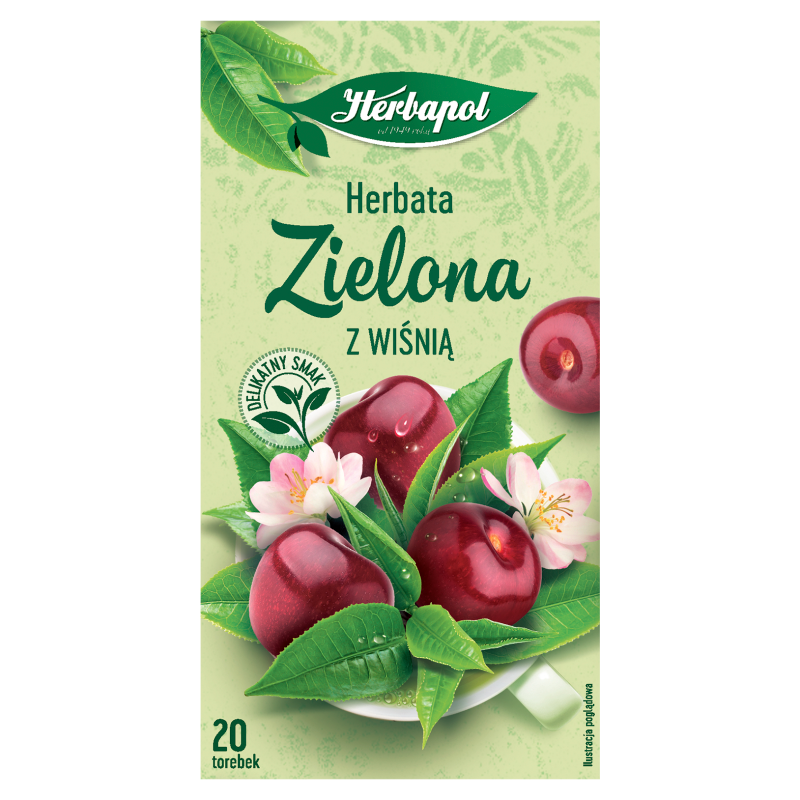 Herbata zielona z wiśnią picture
