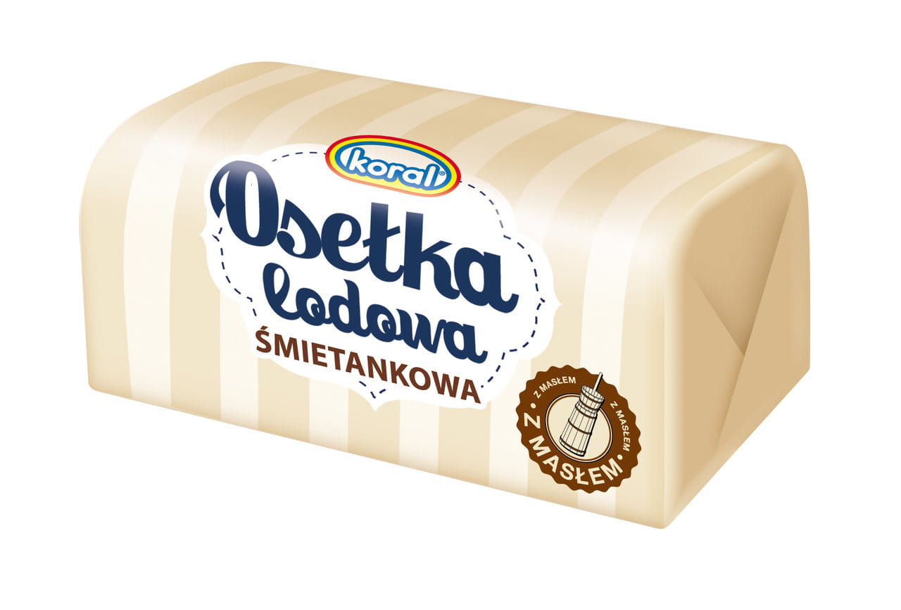 Lód osełka śmietankowa picture