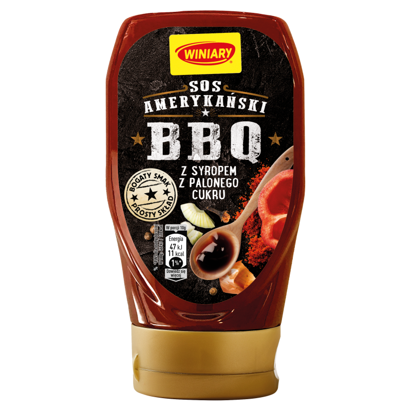 Sos amerykański bbq z syropem z palonego cukru picture