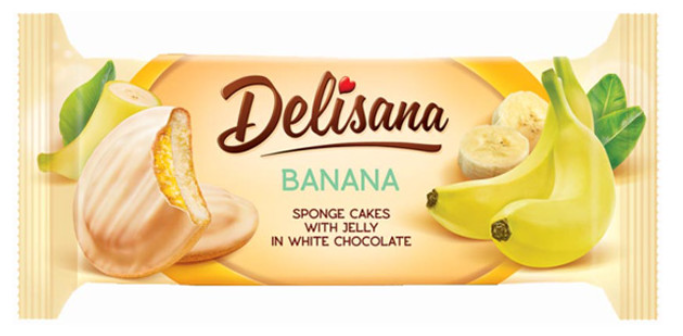 Biszkopty z galaretką bananową picture
