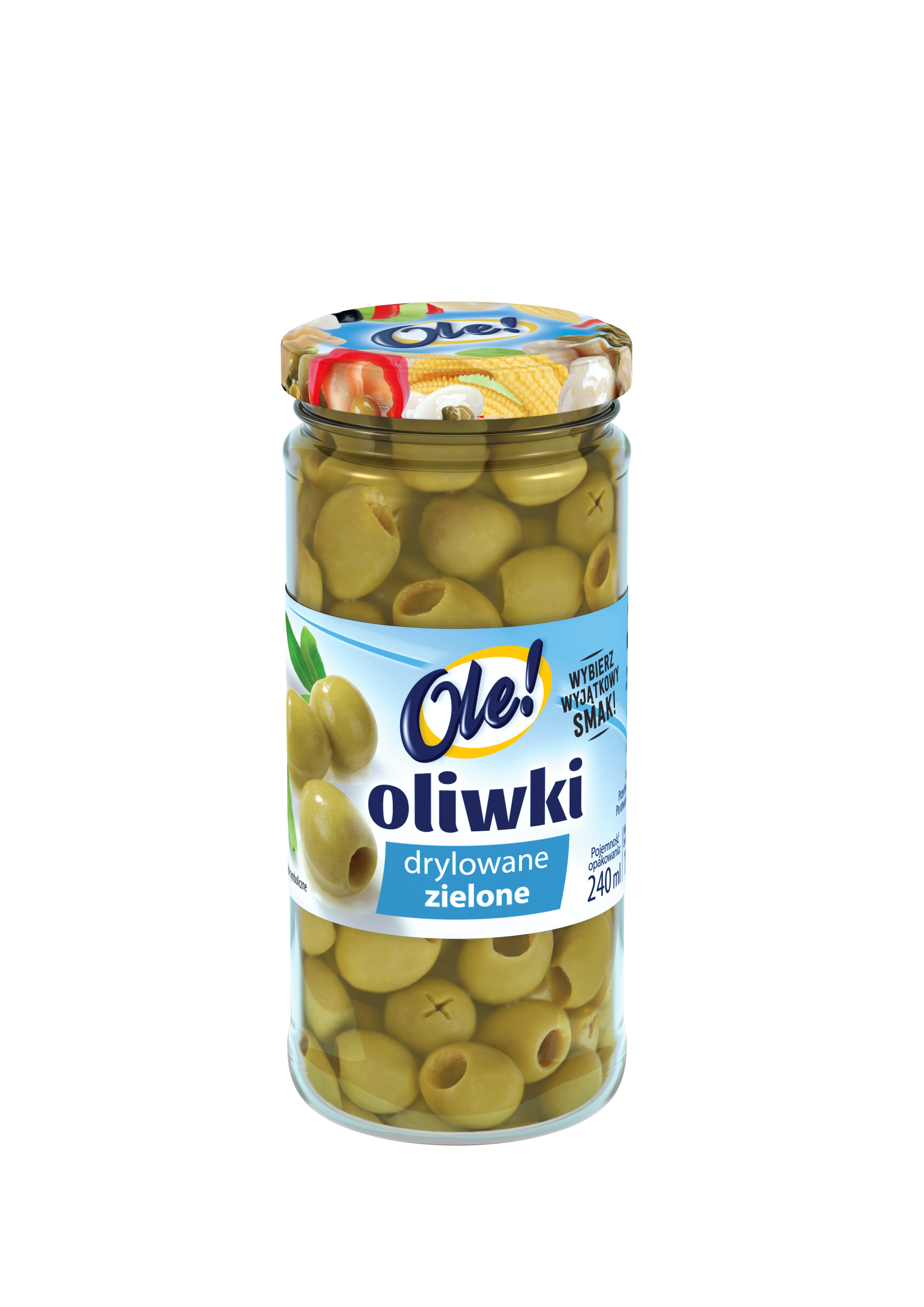 Oliwki drylowane zielone picture