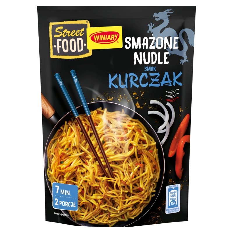 Smażone nudle smak kurczak picture