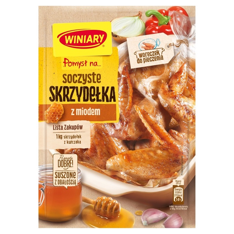 Soczyste skrzydełka z miodem picture
