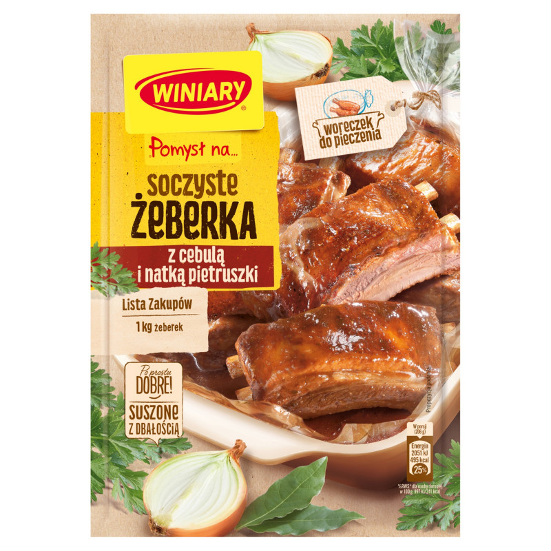 Soczyste żeberka z cebulą i natką pietruszki picture