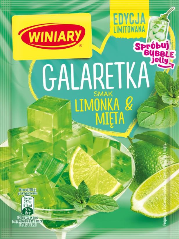 Galaretka smak limonki i mięty picture