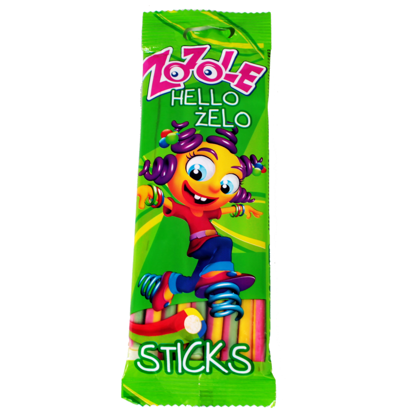 Żelki hello zelo sticks picture