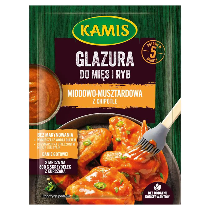 Glazura do mięs i ryb miodowo-musztardowa z chipotle picture