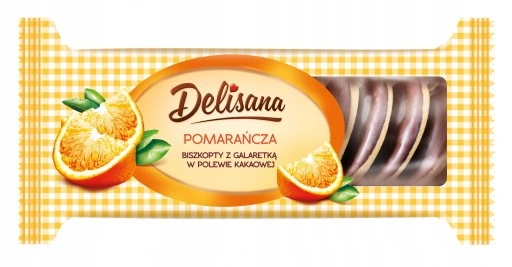 Biszkopty z galaretka pomarańczową picture