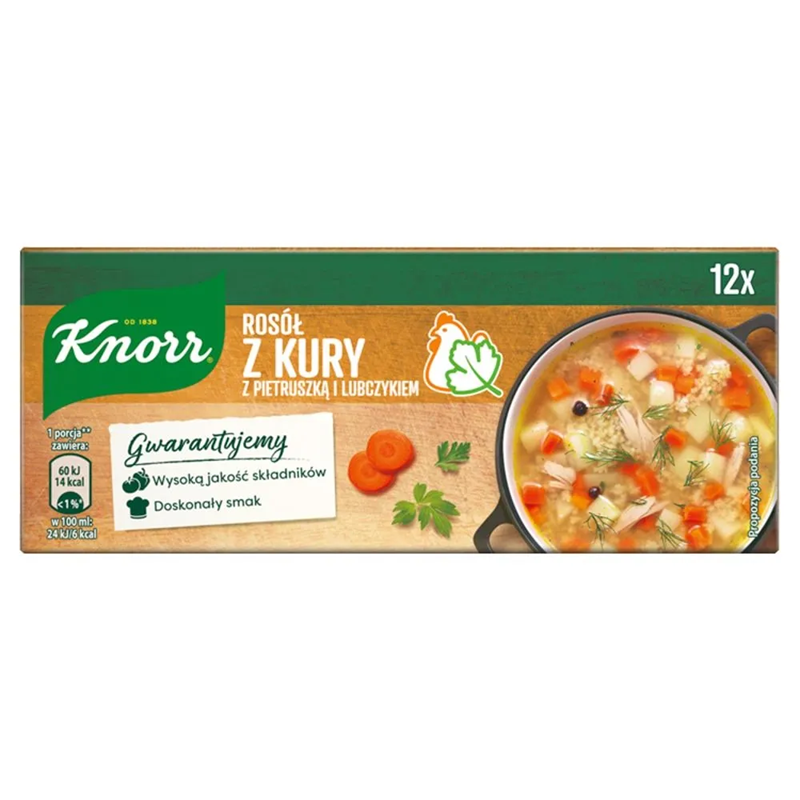 Rosół z kury z pietruszką i lubczykiem picture