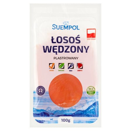 Łosoś wędzony plastrowany picture