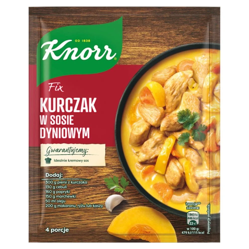 Kurczak w sosie dyniowym picture