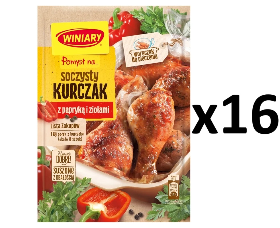 Soczysty kurczak z papryką i ziołami picture