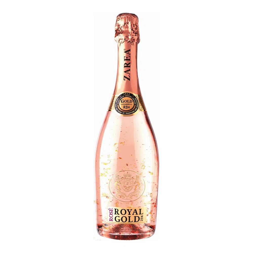 Vin spumant rose royal gold 23k picture
