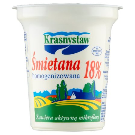 Śmietana homogenizowana 18 % picture