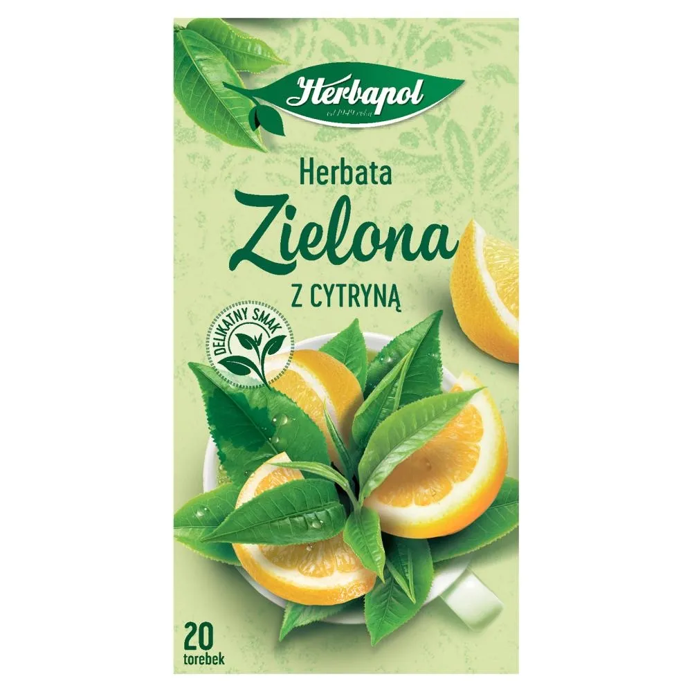 Herbata zielona z cytryną picture