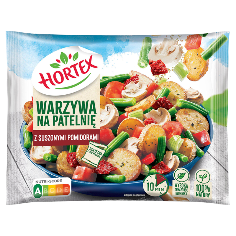 Warzywa na patelnię z suszonymi pomidorami picture