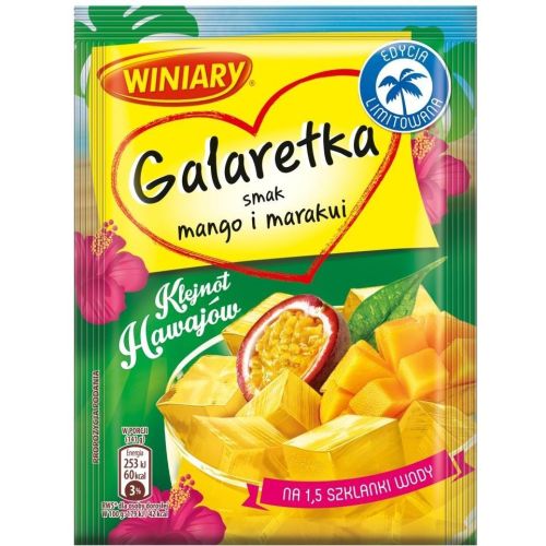 Galaretka smak mango i marakui picture