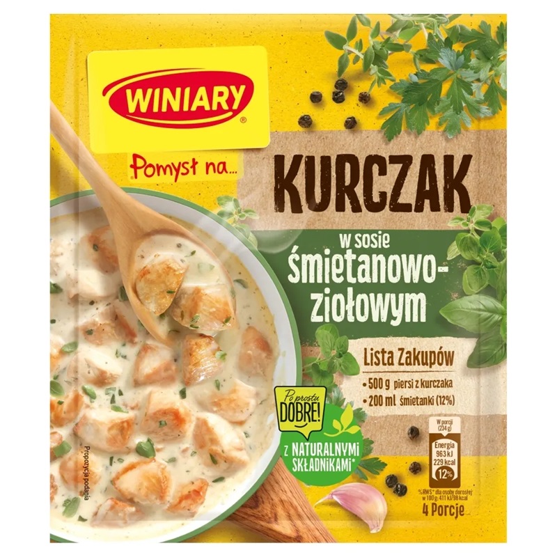 Kurczak w sosie śmietanowo-ziołowym picture
