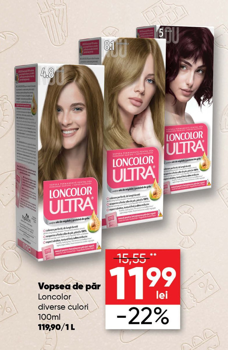 Vopsea de par 4.8 aluna picture