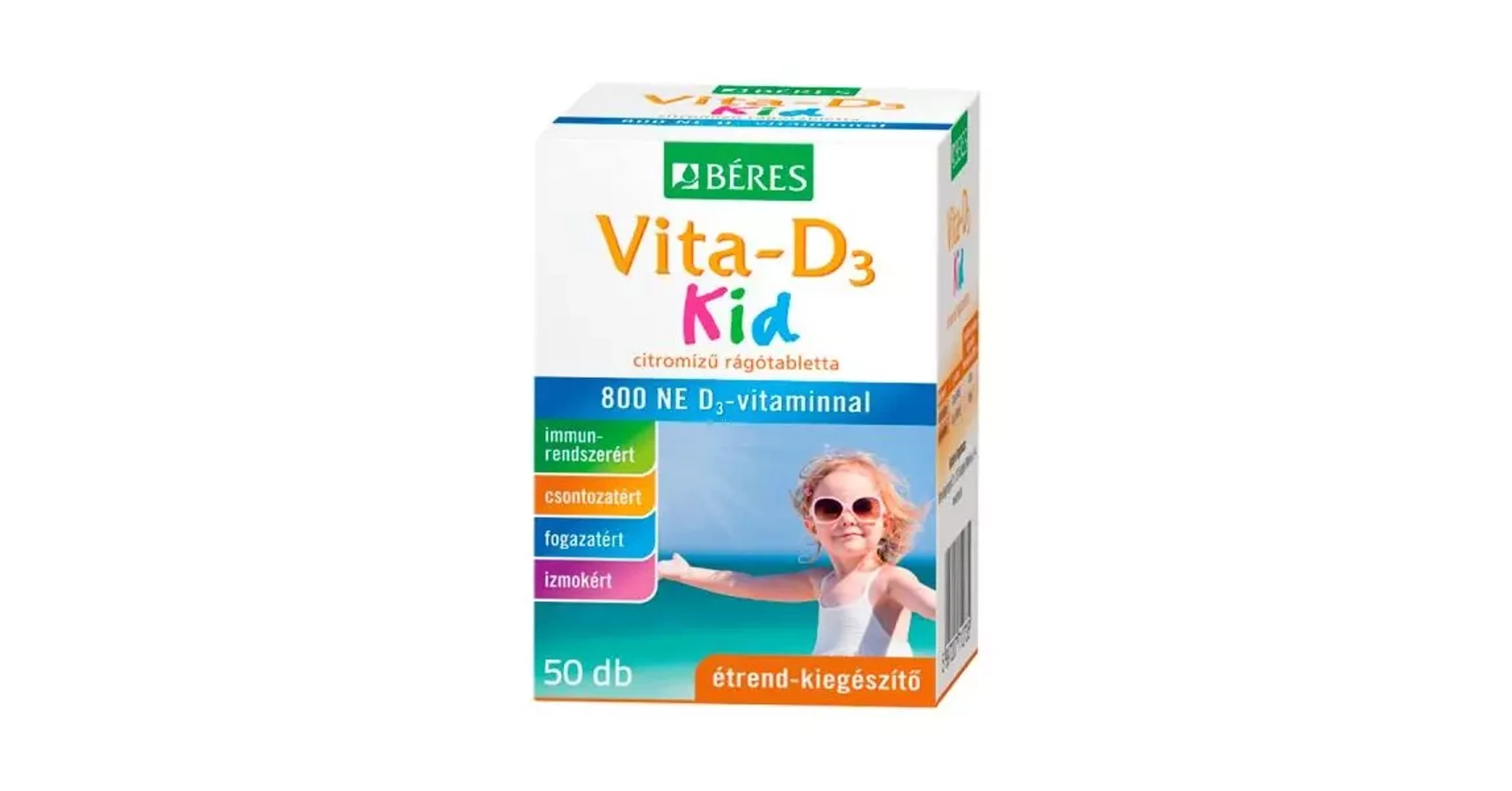 Rágótabletta vita-d3 kid,800ne picture