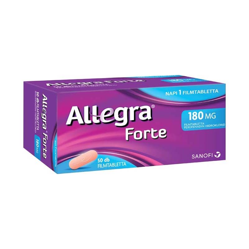 Allergia gyógyszer,forte 180 mg picture
