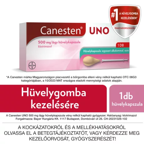 Uno,hüvelykapszula lágy 500 mg picture