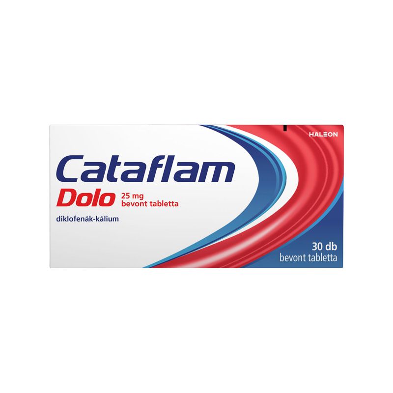 Cataflam dolo, 25 mg bevont tabletta picture