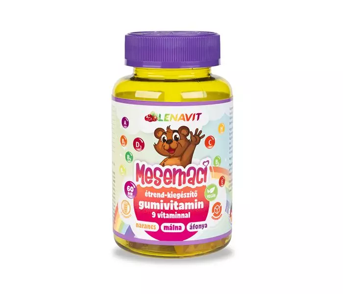Gumivitamin,mesemaci narancs-málna-áfonya picture