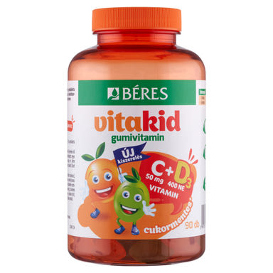 Vitakid gumivitamin c- és d-vitaminnal picture