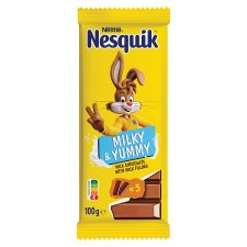 Milky & yummy tejes krémmel töltött tejcsokoládé picture