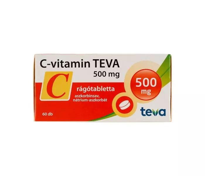 Rágótabletta,c-vitamin 500 mg picture