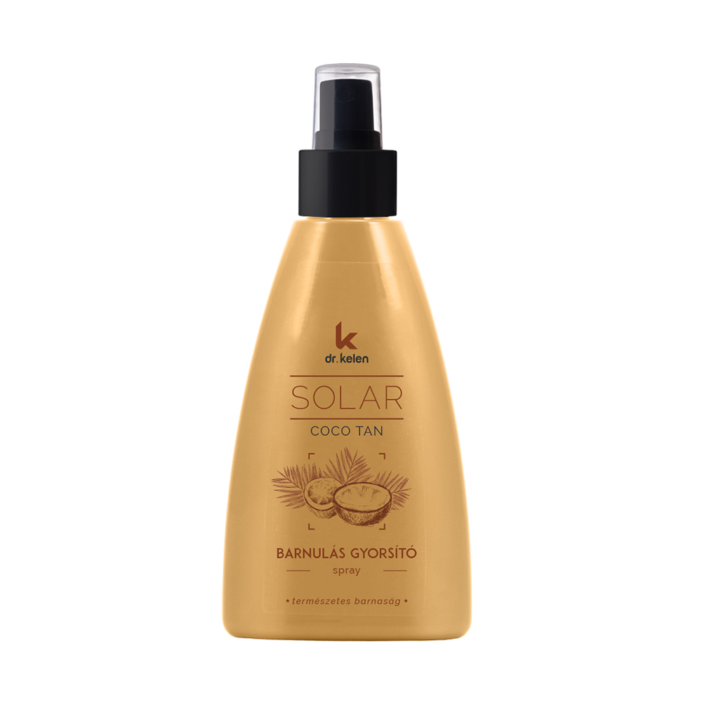 Solar coco tan barnulást gyorsító spray önbarnító picture