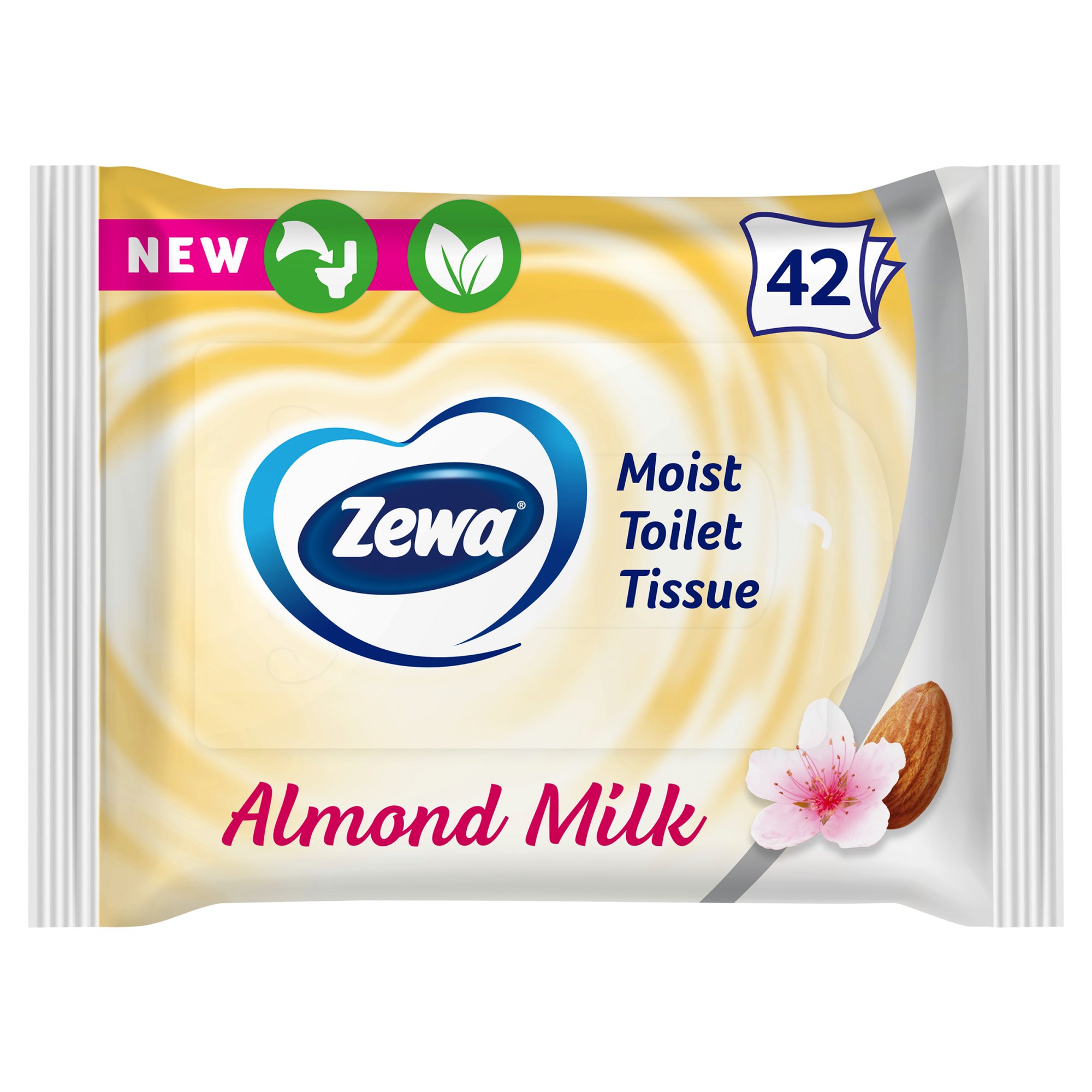 Nedves toalettpapír,almond milk picture
