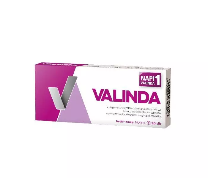 Nyelv alatt oldódó relaxáciot segítő tabletta,0.06 g picture
