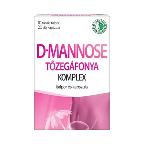 D-mannose tőzegáfonya komplex, 10 tasak italpor,20db kapszula picture