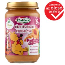 Bébiétel,körte őszibarack pulykahússal 6+ picture