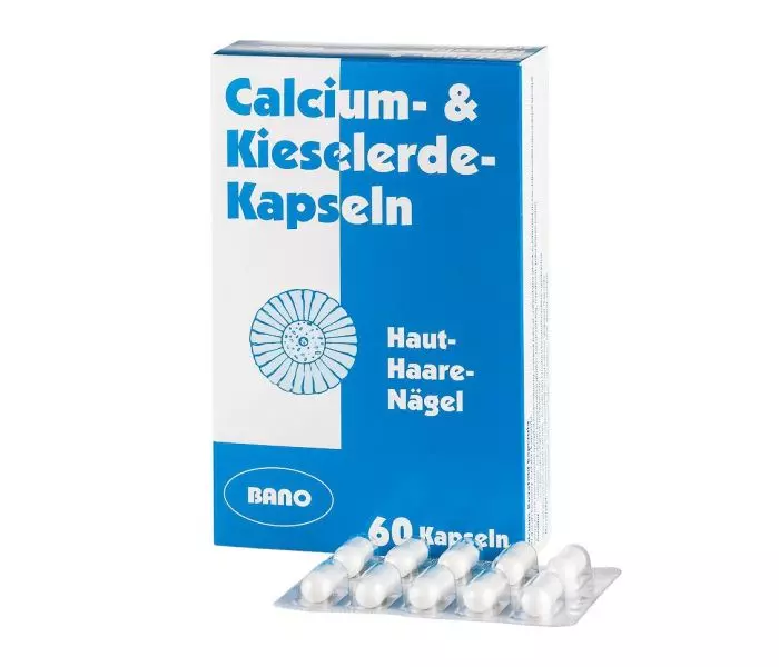 Kapszula,calcium kovaföld picture