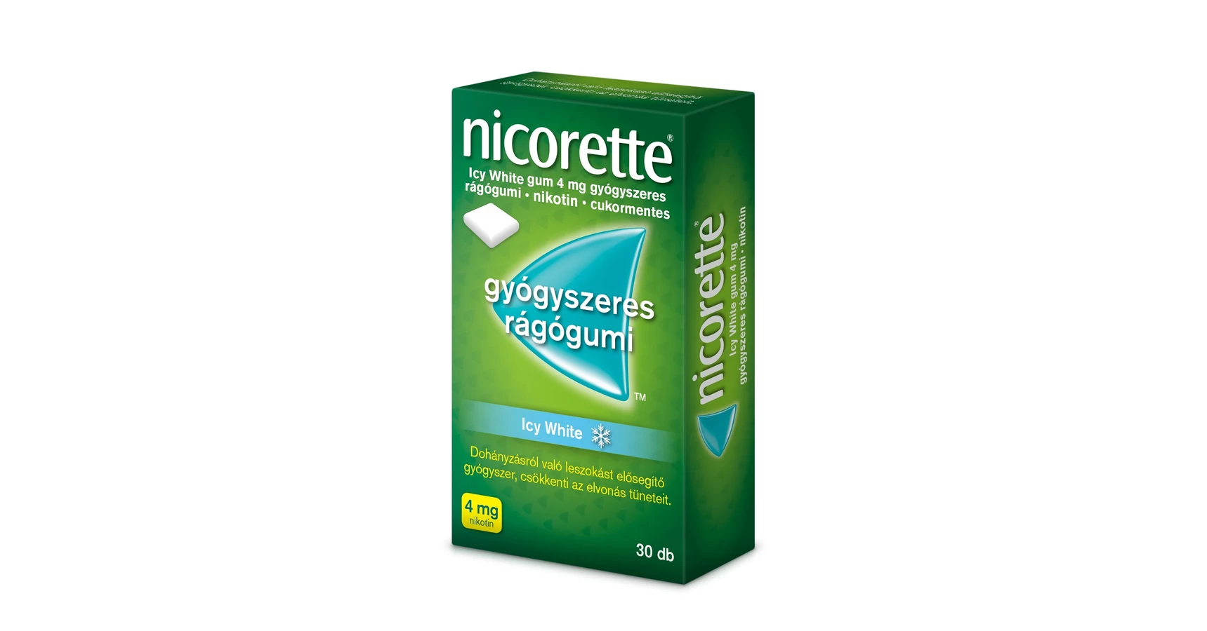 Rágógumi,gyógyszeres icy white 4 mg picture