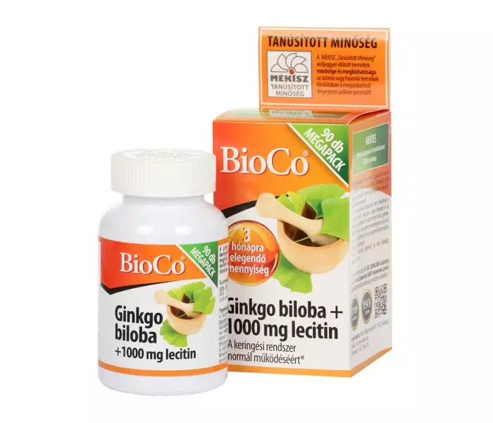 Ginkgo lecitin kapszula picture