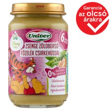 Bébiétel,zsenge zöldborsófőzelék csirkehússal 6+ picture