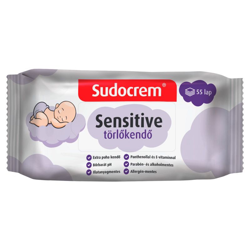 Baba törlőkendő sensitive picture