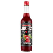 Vadmálna ízű gyümölcsszörp feketerépalével színezve cukorral és édesítőszerrel picture