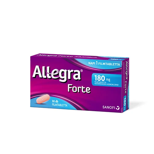 Allergia gyógyszer,forte 180 mg picture