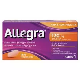 Allergia gyógyszer,120 mg picture