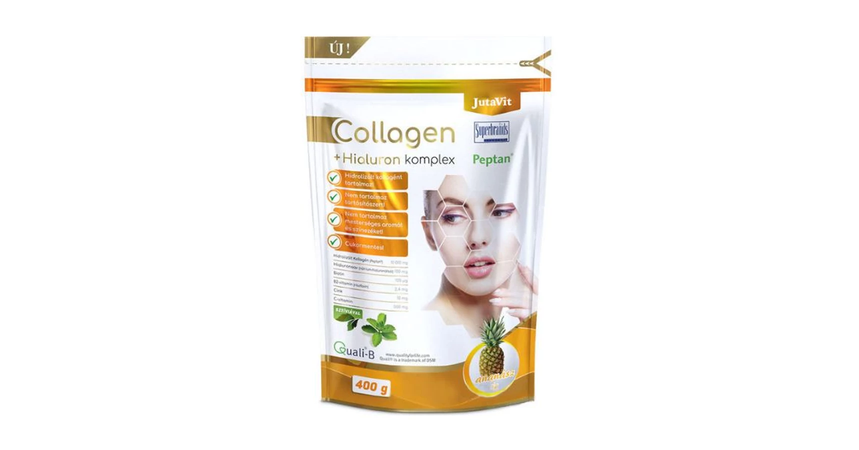 Collagen+hialuron ananász ízű picture