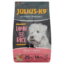 Hypoallergenic adult menu teljes értékű kutyaeledel báránnyal és rizzsel picture